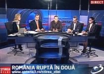 Ştirea Zilei: România ruptă în două
