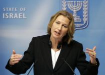 Israel acuză Londra pentru mandatul de arestare emis pe numele lui Tzipi Livni
