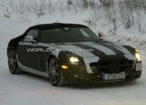 Mercedes-Benz SLS AMG Roadster, în imagini spion pe net (FOTO)