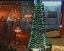 S-au aprins luminile în bradul de Crăciun de la Vatican (VIDEO)