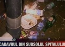 Un om al străzii, găsit mort la subsolul  Spitalulului Judeţean din Oradea (VIDEO)