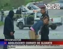 Mexic. Trei adolescenţi executaţi în stil mafiot după ce au ieşit de la cursuri (VIDEO)
