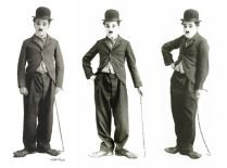 Charlie Chaplin, transformat în personaj de desene animate