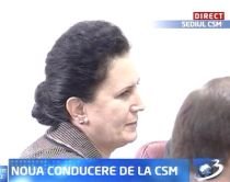 Judecătoarea Florica Bejinaru este noul preşedinte CSM 