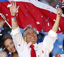 Miliardarul Sebastian Pinera a câştigat preşedinţia Chile
