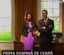 Michelle Obama are o replică din ceară la muzeul din Londra (VIDEO)