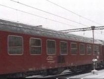 Un vagon al unui tren personal a deraiat în gara din Suceava