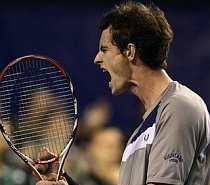 Andy Murray, primul finalist de la Australian Open. Federer şi Tsonga "vânează" al doilea loc
