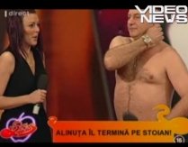 Colega Alinei Plugaru i-a oferit un masaj erotic în direct lui Mircea Stoian (VIDEO)  