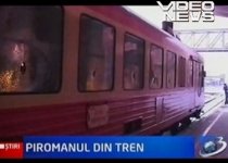 Vaslui. Unul din vagoanele trenului care a spulberat un microbuz anul trecut, incendiat de un tânăr (VIDEO)