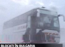 Un autocar cu 30 de turişti români, blocat în Bulgaria din cauza viscolului (VIDEO)