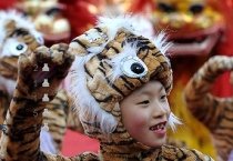 Chinezii au sărbătorit intrarea în Anul Tigrului (VIDEO)