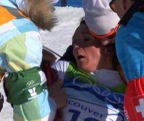 Eroina Petra Majdic s-a retras de la JO 2010 cu o medalie de bronz şi patru coaste fracturate