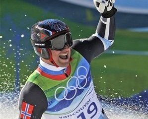 Norvegianul Svindal, campion olimpic la proba de Super-G de la Vancouver