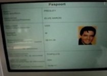 Siguranţa paşapoartelor biometrice: Document cu poza lui Elvis, acceptat pe un aeroport internaţional