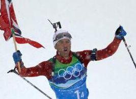 Norvegia a câştigat ştafeta 4x7,5km la biatlon. A şasea medalie de aur pentru Bjoerndalen