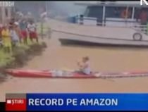 O prezentatorare BBC, prima femeie care străbătut Amazonul în caiac (VIDEO)