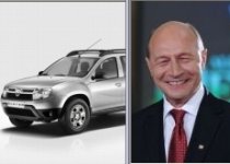 Traian Băsescu va intra în posesia primului model Dacia Duster (VIDEO)