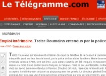 Franţa. 13 români au fost reţinuţi de poliţie la locul de muncă 