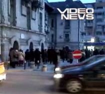 Miting pro Solomon la Craiova. Angajaţii primăriei şi membrii PDL au ieşit în stradă (VIDEO)