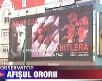 Un afiş împotriva avorturilor cu Hitler şi un fetus însângerat provoacă indignare în Polonia