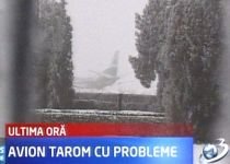 O aeronavă Tarom s-a întors pe aeroportul Henri Coandă, în urma unui semnal de depresurizare (VIDEO)