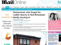 O familie de români, surprinsă în timp ce se muta ilegal în casa unui britanic 