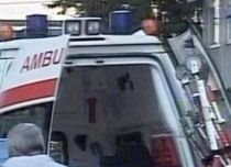 Un jandarm din Bistriţa a provocat un accident, după ce s-a urcat băut la volan (VIDEO)