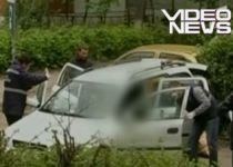 Descoperire macabră: Un ieşean a fost găsit în maşina sa, cu gâtul tăiat (VIDEO)
