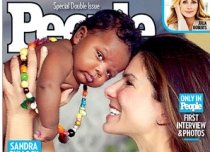 Sandra Bullock a adoptat un copil de culoare (FOTO)