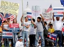 Proteste la Washington şi Los Angeles în sprijinul imigranţilor ilegali din Statele Unite