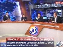 Sinteza Zilei: "Genocidul" pensionarilor şi al salariaţilor. Trebuie schimbat Guvernul Băsescu - Boc?