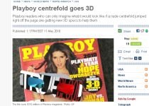 Playboy lansează posterul de mijloc 3D