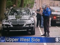 Un BMW camuflat pentru teste a creat panică în New York (FOTO)