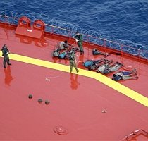 Piraţii care au răpit petrolierul rusesc ?au dispărut după eliberare?
