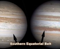 Jupiter şi-a pierdut una dintre celebrele sale benzi roşii. Astronomii nu înţeleg de ce (FOTO)