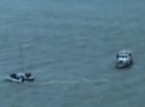 Un iaht a plutit câteva ore în derivă pe Marea Neagră din cauza vântului puternic (VIDEO)