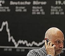 Bursa americană scade, afectată de măsurile din Europa
