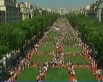 Champs Elysees, transformat într-o uriaşă fermă agricolă (VIDEO)