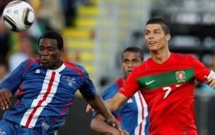 Portugalia s-a împiedicat de Insulele Capului Verde într-un meci de pregătire pentru CM 2010