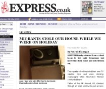 Culmea nesimţirii: Opt români au ocupat abuziv casa unui britanic şi au cerut bani ca să plece 