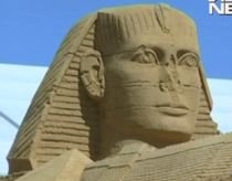Belgia. 2.400 de tone de nisip, folosite pentru sculptarea unor minuni arhitecturale ca Sfinxul sau Colosseumul (VIDEO)