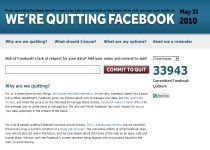 34.000 de utilizatori Facebook şi-au dezactivat conturile în semn de protest