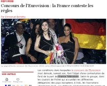 Franţa contestă regulamentul Eurovision-ului: Voturile juriului au fost negociate la hotel 