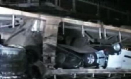 Un tren de marfă care transporta maşini din România către Franţa a deraiat în Austria (VIDEO) 