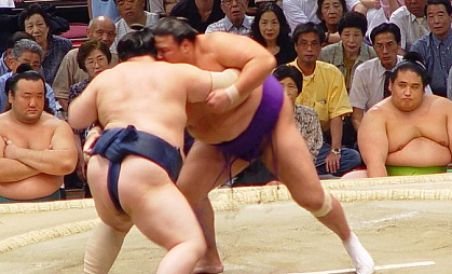 Scandal: Luptele de sumo implicate în pariuri ilegale