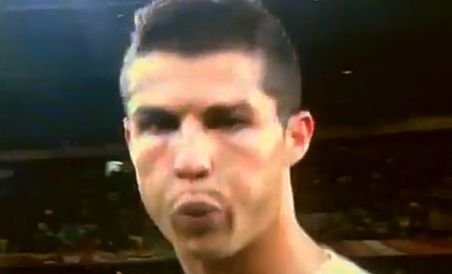 Reacţie post-eliminare: Cristiano Ronaldo scuipă în direcţia cameramanului (VIDEO)