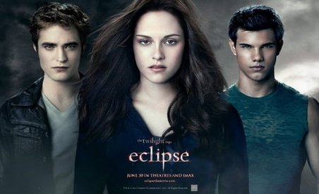 Al treilea film din franciza Twilight, încasări-record de 30 de milioane de dolari în seara premierei