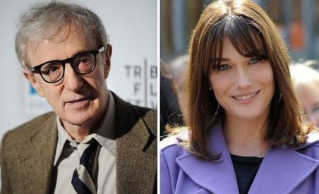 Au început filmările la pelicula lui Woody Allen în care va apărea şi Carla Bruni