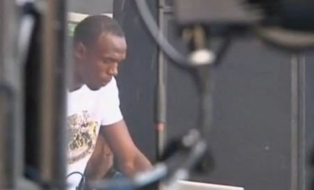 Usain Bolt a fost DJ pentru o zi la Paris (VIDEO)